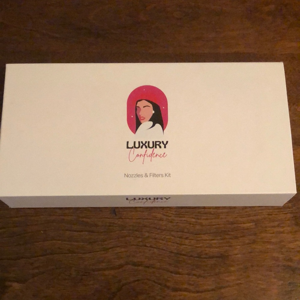 Luxury Confidence Nozzles & Filters Kit NIB